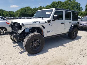  Salvage Jeep Wrangler