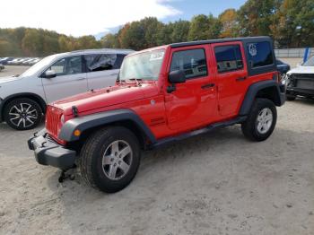  Salvage Jeep Wrangler