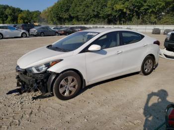  Salvage Hyundai ELANTRA