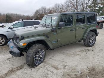  Salvage Jeep Wrangler