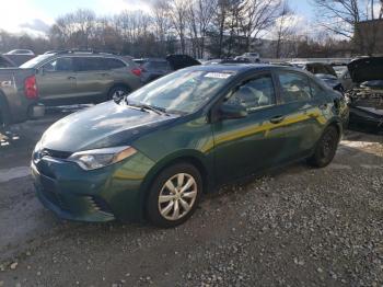  Salvage Toyota Corolla