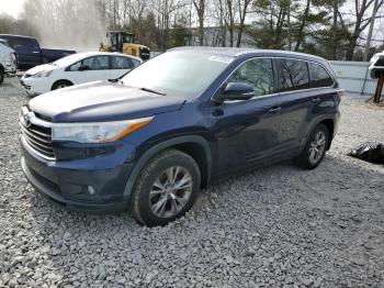  Salvage Toyota Highlander