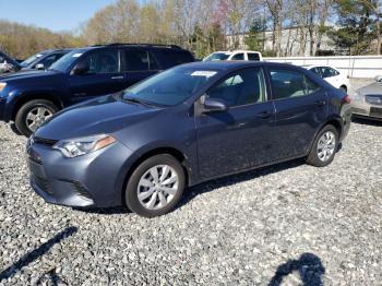  Salvage Toyota Corolla
