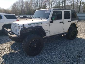  Salvage Jeep Wrangler