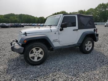  Salvage Jeep Wrangler