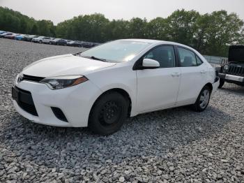  Salvage Toyota Corolla