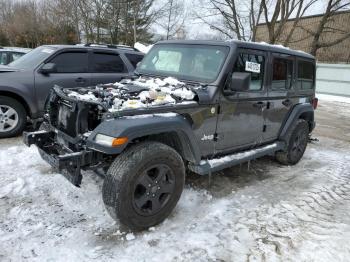  Salvage Jeep Wrangler