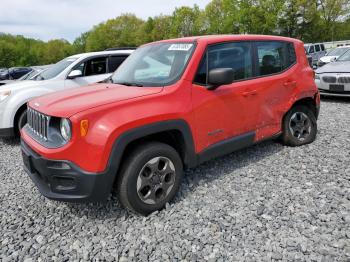  Salvage Jeep Renegade
