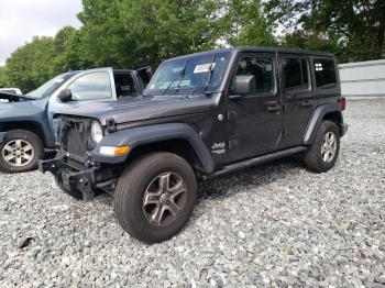  Salvage Jeep Wrangler