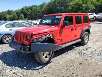  Salvage Jeep Wrangler