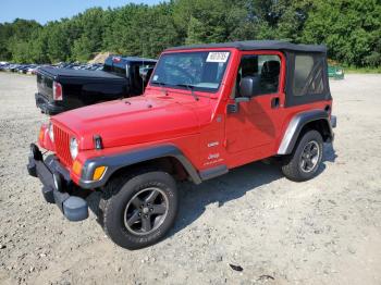  Salvage Jeep Wrangler