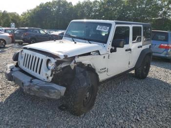  Salvage Jeep Wrangler