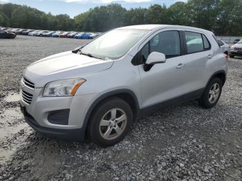  Salvage Chevrolet Trax