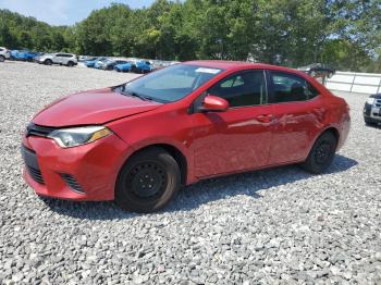  Salvage Toyota Corolla