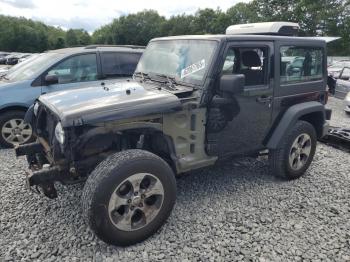  Salvage Jeep Wrangler