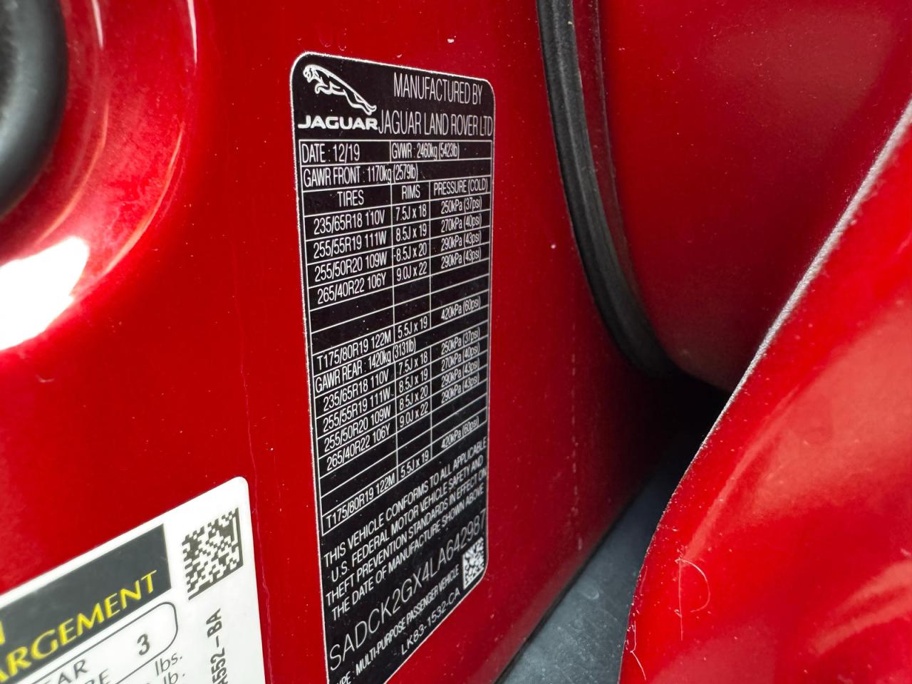 Jaguar F-PACE Prestige Image 7