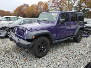  Salvage Jeep Wrangler