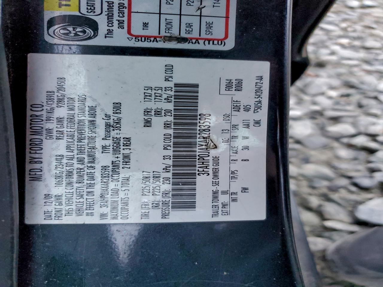 Ford Fusion Sel Image 8