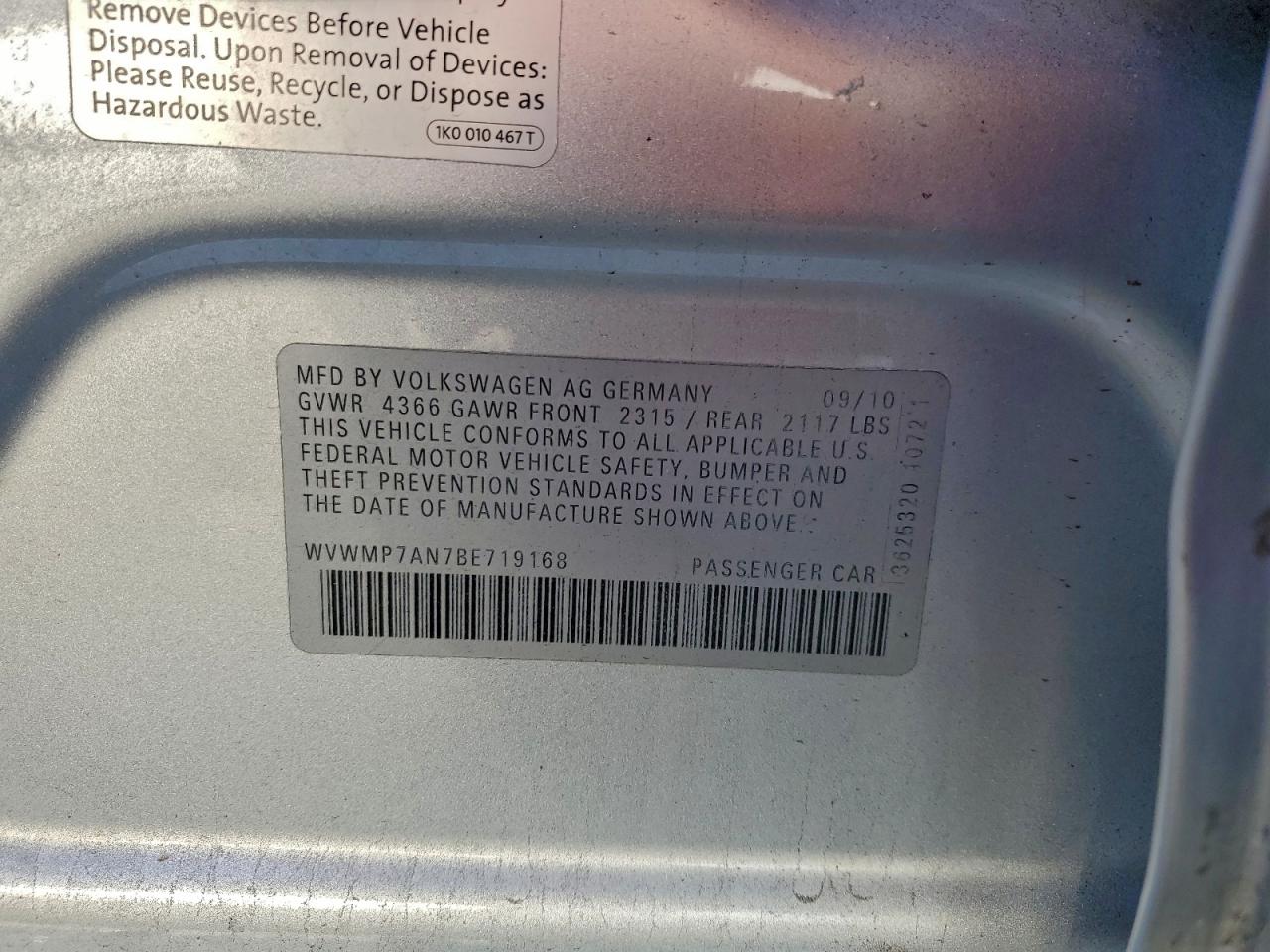 Volkswagen CC Sport Image 9