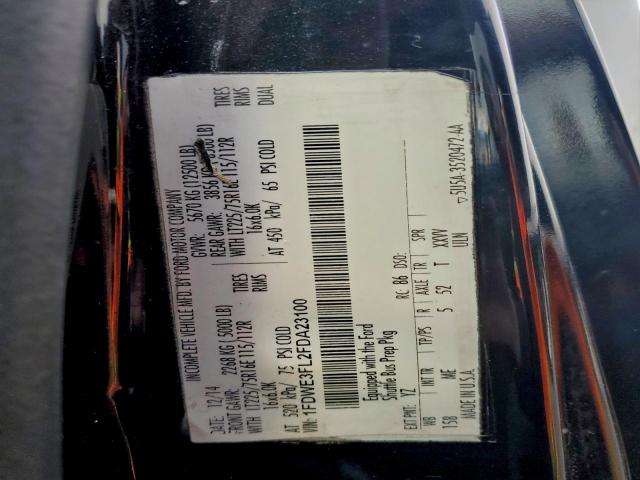 Ford Econoline E350 Super Duty Cutaway Van Image 9