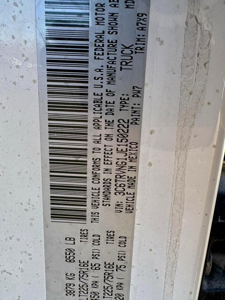 Ram Promaster 1500 Standard Image 9