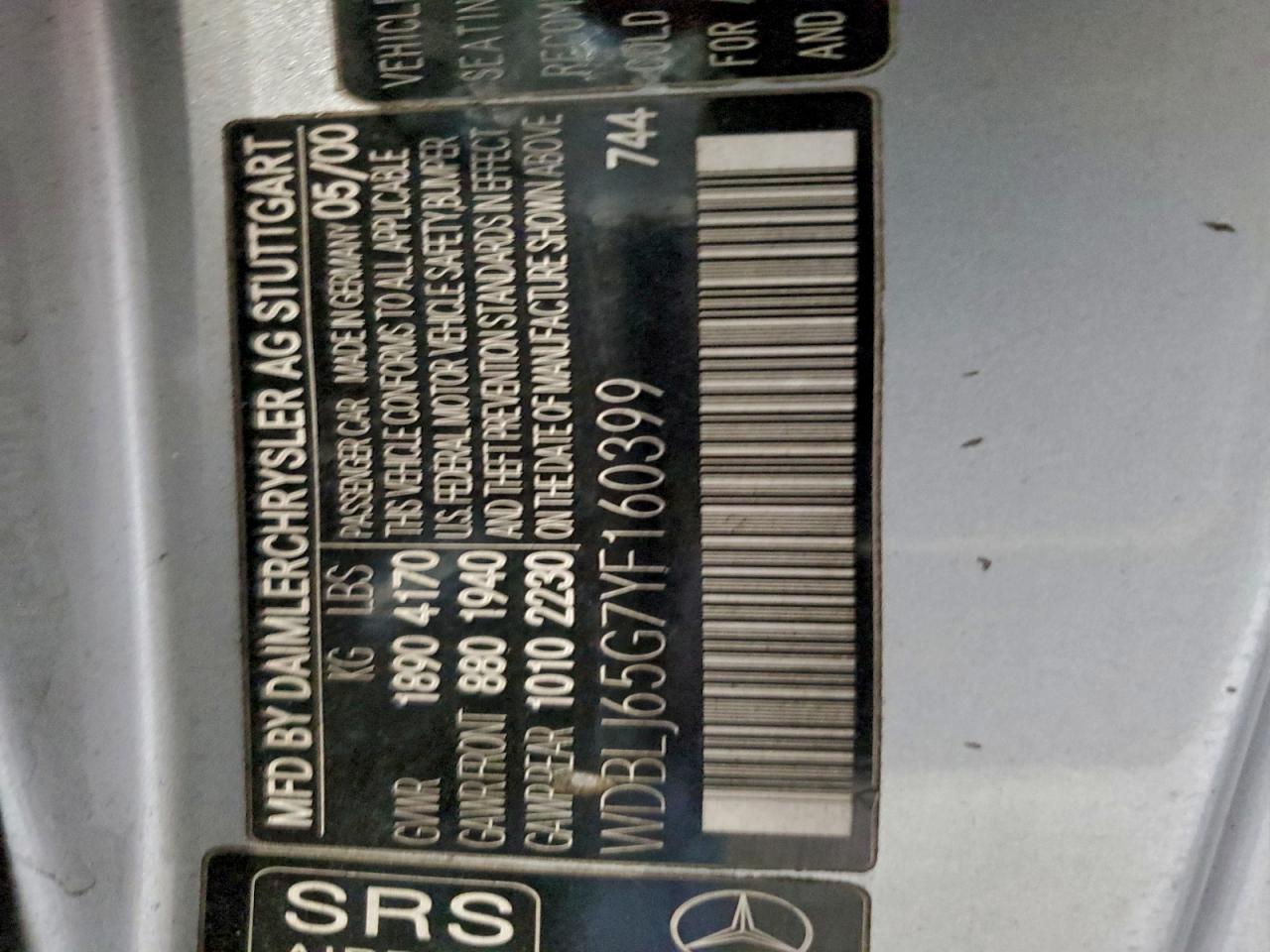 Mercedes-Benz Clk-class 320 Image 5