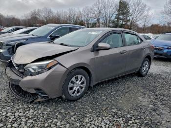  Salvage Toyota Corolla