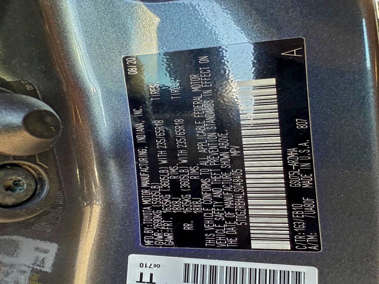 Toyota Highlander Xle Image 13