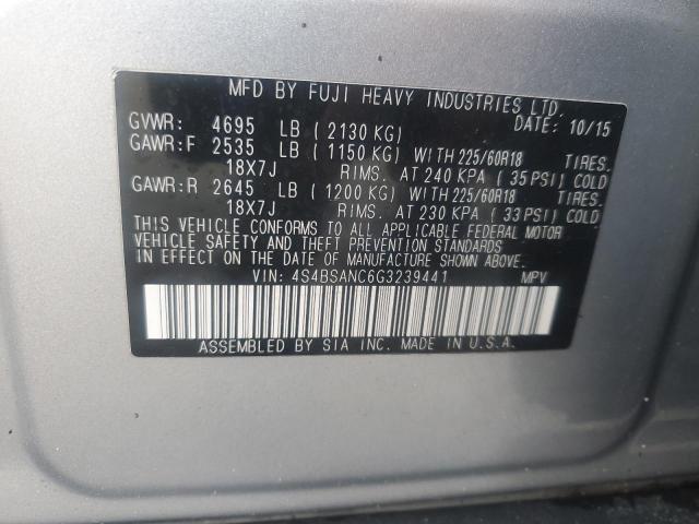 Subaru Outback 2.5i Limited Image 7