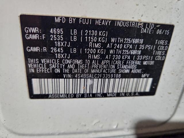 Subaru Outback 2.5i Limited Image 11