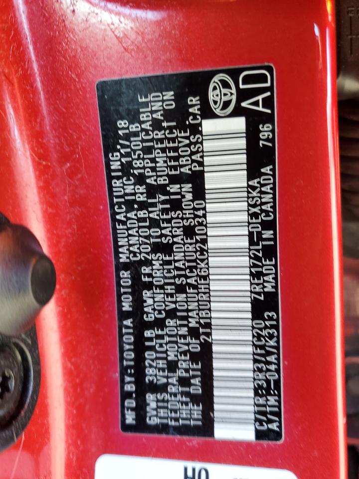 Toyota Corolla L Image 11