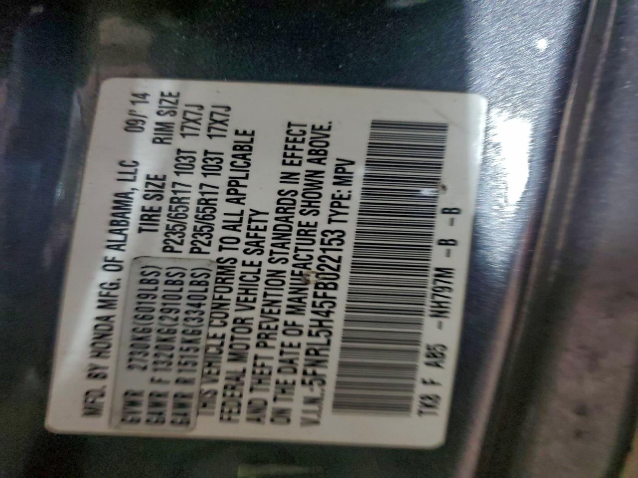 Honda Odyssey Ex Image 12