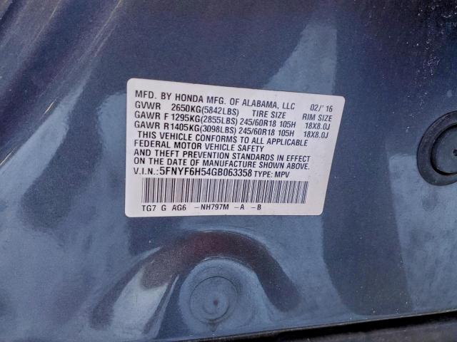 Honda Pilot Exl Image 12