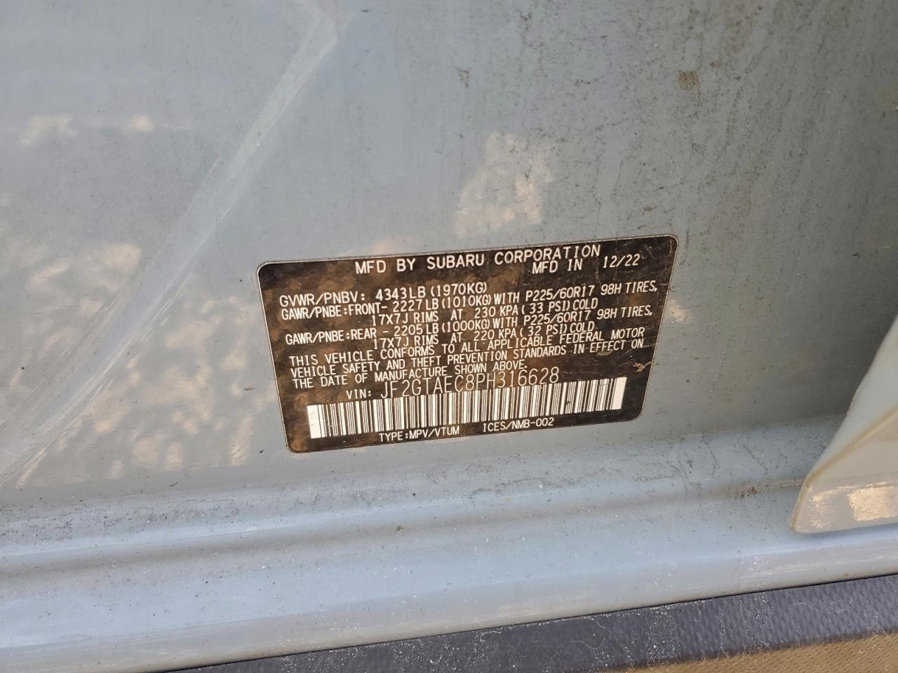 Subaru Crosstrek Premium Image 10