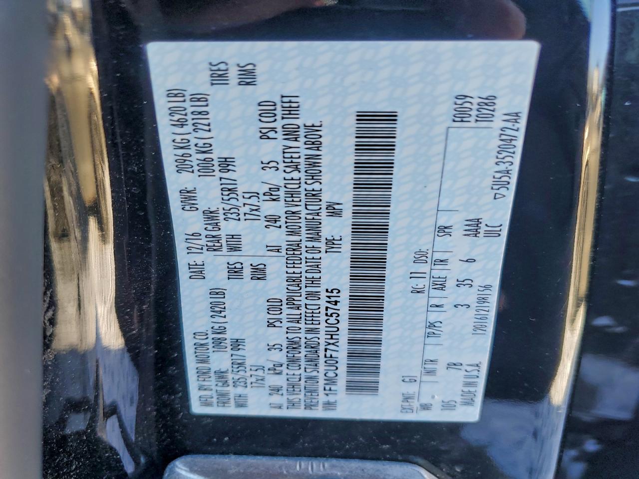 Ford Escape S Image 12