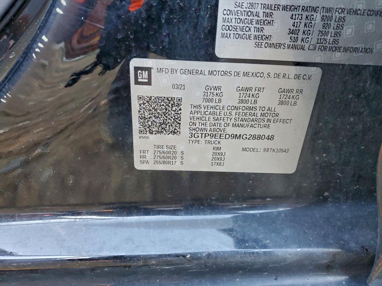 GMC Sierra K1500 At4 Image 7