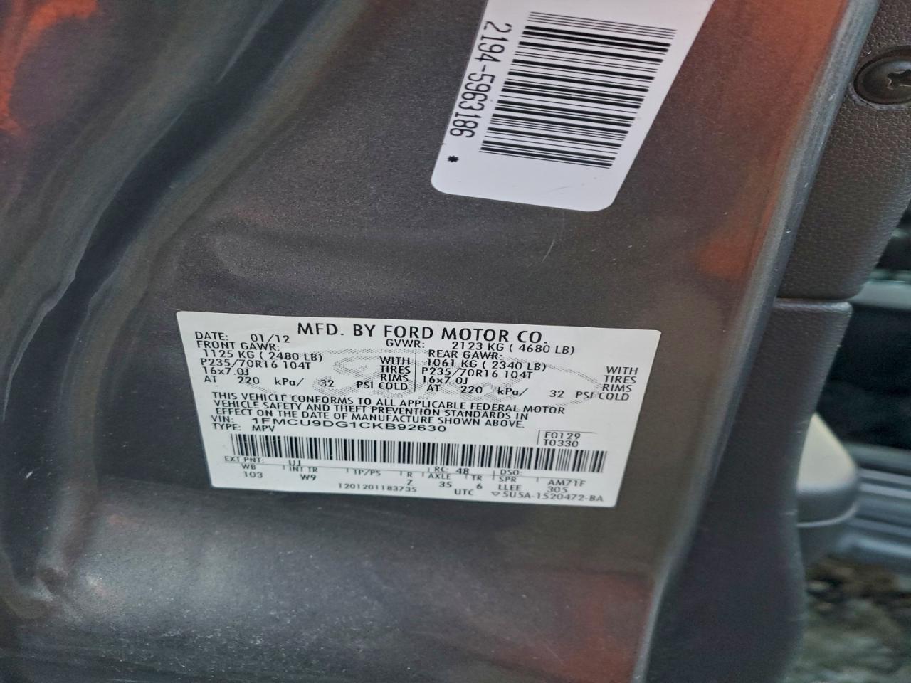 Ford Escape Xlt Image 13