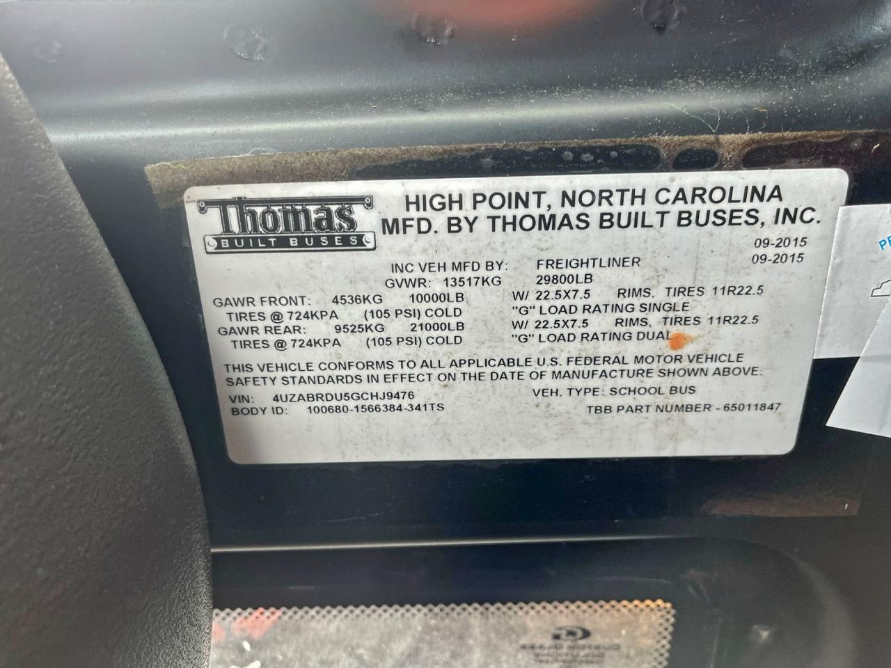 Freightliner Chassis B2 B2b Image 8