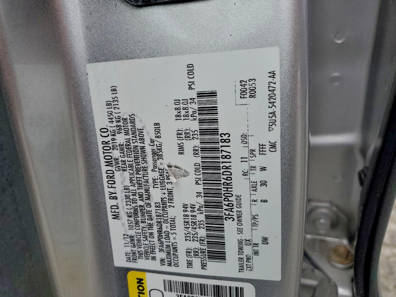 Ford Fusion Se Image 11