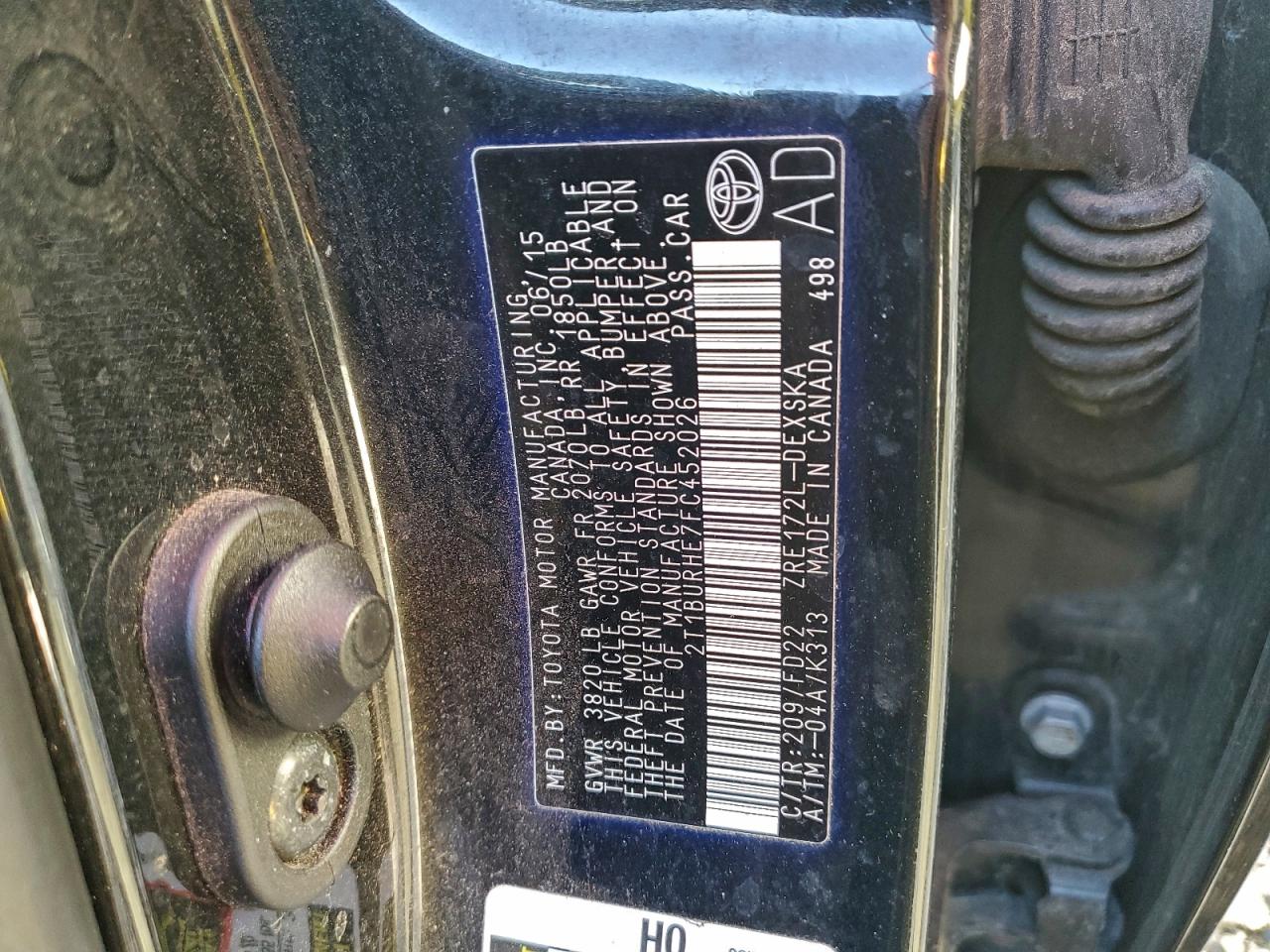 Toyota Corolla L Image 7