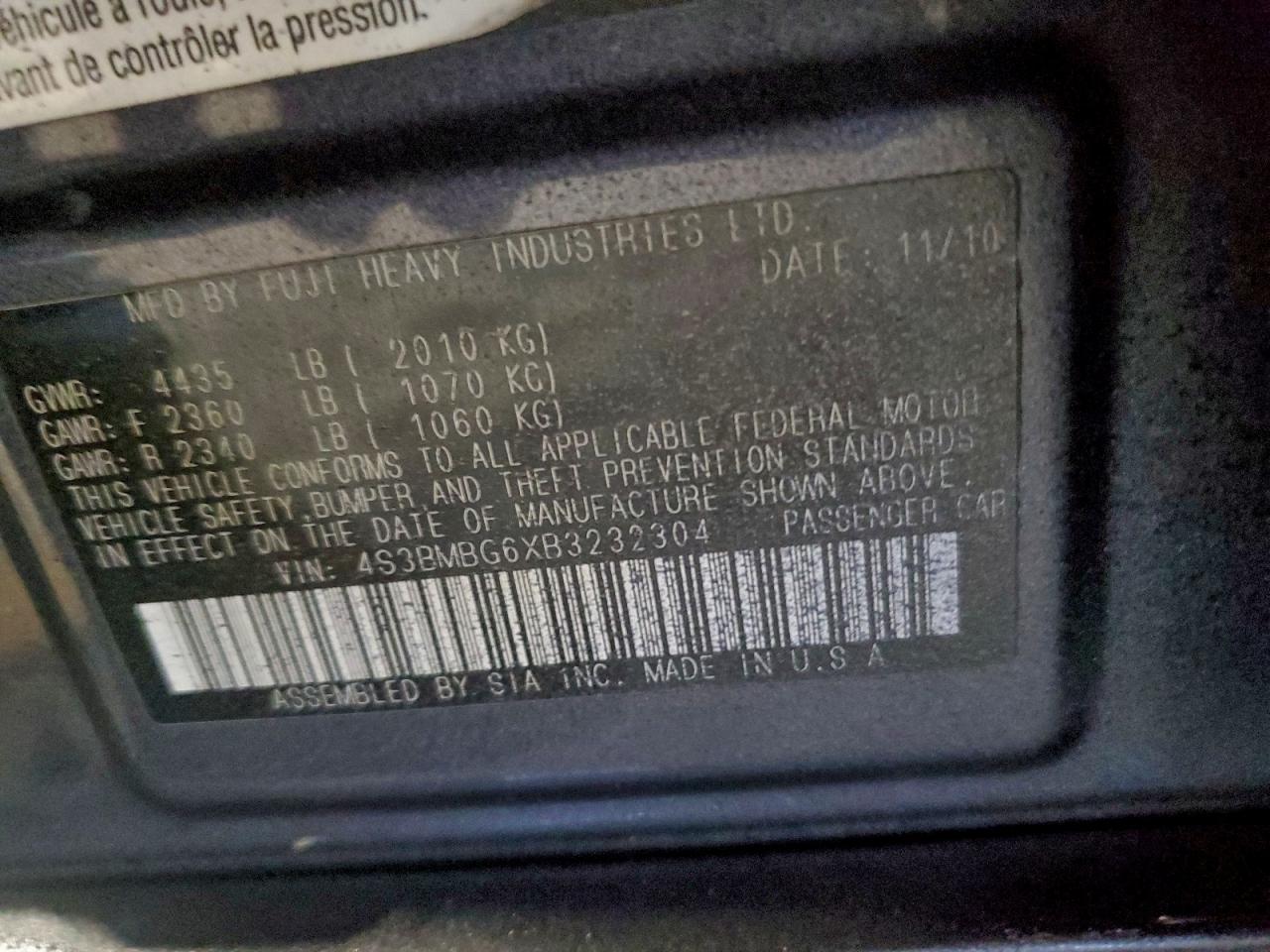 Subaru Legacy 2.5i Premium Image 4