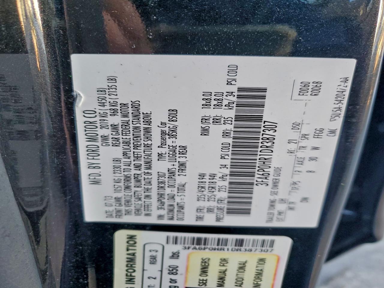 Ford Fusion Se Image 11